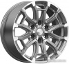 SKAD Авилис 18x8" 6x139.7мм DIA 67.1мм ET 38мм Алмаз графит