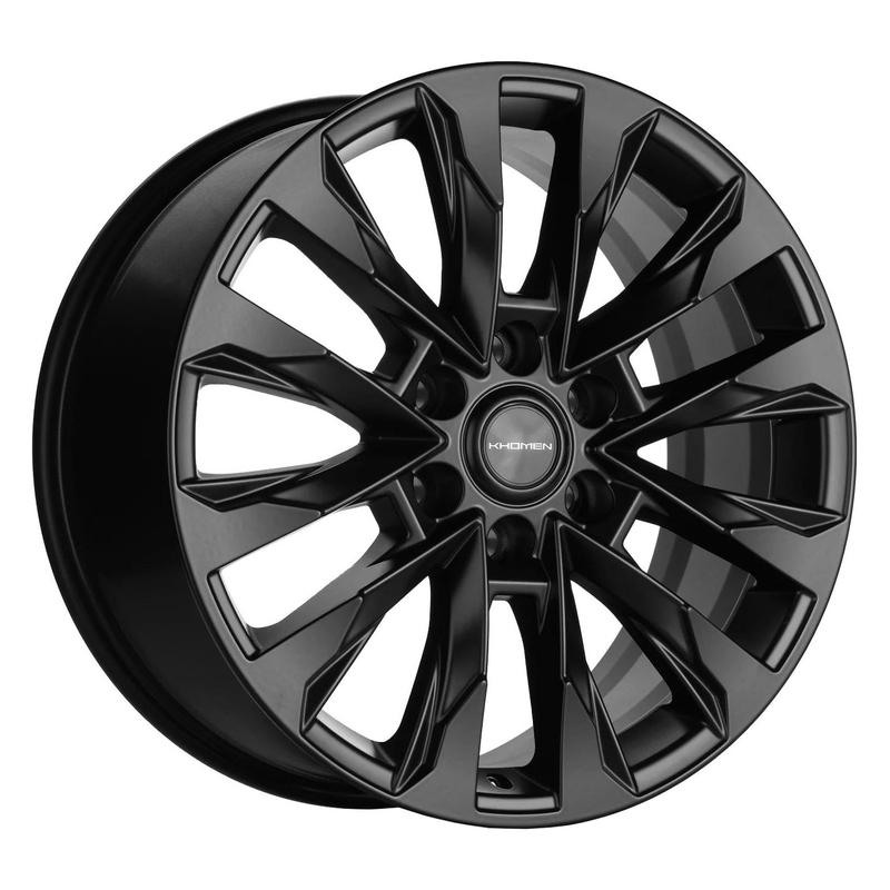 KHOMEN 2010-blk (20_LC 300) 20x8" 6x139,7мм DIA 95.1мм ET 60мм BLK / Чёрный