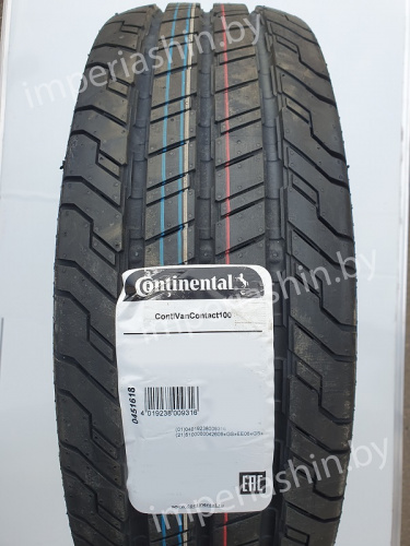Continental ContiVanContact 100 195/70R15C 104/102R