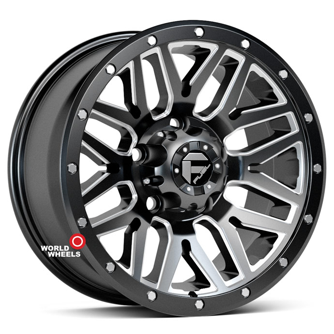 HFT HX 994 R18 - OFF ROAD 18x9" 6x139.7мм DIA 110.1мм ET 15мм Matt Black Milled (MBW)