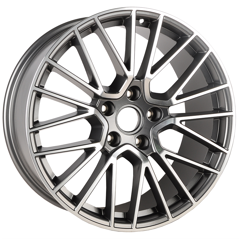 Anzoo H704D 21x11.0" 5x130мм DIA 71.6мм ET 58мм Gunmetal Machined Face задняя