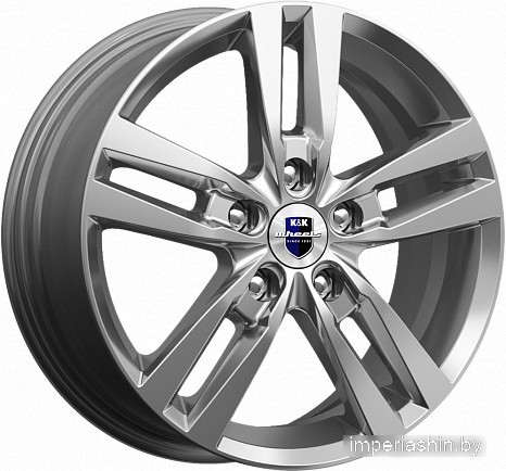 K&K Rassvet 16x6.5" 5x100мм DIA 67.1мм ET 38мм Дарк платинум