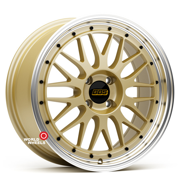 JStreet FF 409 R17 17x7.5" 5x114.3мм DIA 67.1мм ET 38мм Gold Lip (GLDL)