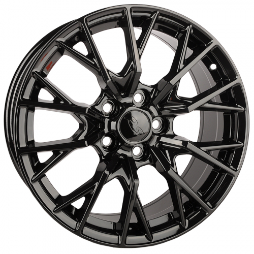 Powcan BK5137 8x17 5x114.3мм DIA 60.1мм ET 35мм Black