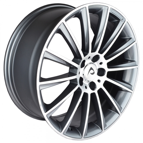 Powcan BK836 17x8.0" 5x112мм DIA 66.6мм ET 45мм BKF