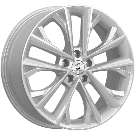 SKAD КР012 (Peugeot Traveller) 18x7" 5x108мм DIA 65.1мм ET 47мм Elite Silver / Серебристый металлик