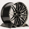 Powcan BK5771 21x10.0" 5x120мм DIA 74.1мм ET 40мм BKF Black Clear