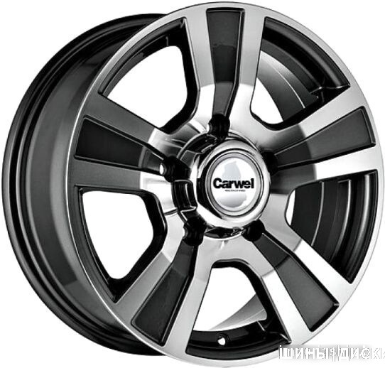 Carwel Дельта 116 16x6.5" 5x139.7мм DIA 98.0мм ET 40мм AB