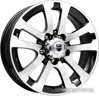 K&K Сахара-Patriot 18x7" 5x139.7мм DIA 108.5мм ET 35мм Алмаз черный