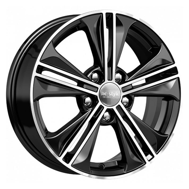K&K KC778-mb (Hyundai Creta) 16x6" 5x114,3мм DIA 67.1мм ET 43мм алмаз чёрный / Чёрный с алмазной проточкой