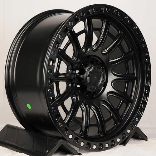 Anzoo FBX134-20 20x9.0" 6x139,7 DIA 110.1мм ET 0мм Matt Black+Silver Rivets