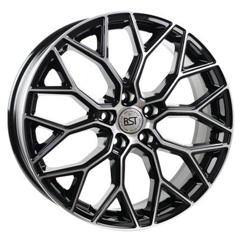 RST R059-bd (Mazda) 19x7" 5x114,3мм DIA 67.1мм ET 45мм BD / Черный с полировкой