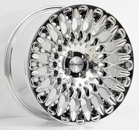 Диск PDW 17х8 4/100 ET30 D60.1 5424 (9059) CBK (Хром)