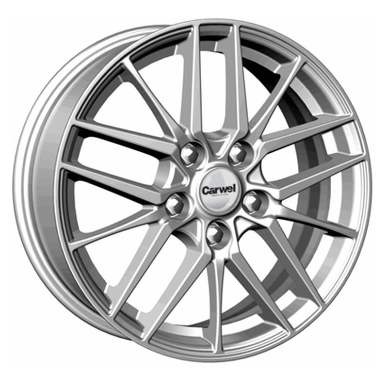 Carwel Лача 16x6.5" 5x108мм DIA 65.1мм ET 40мм SL / Серебристый