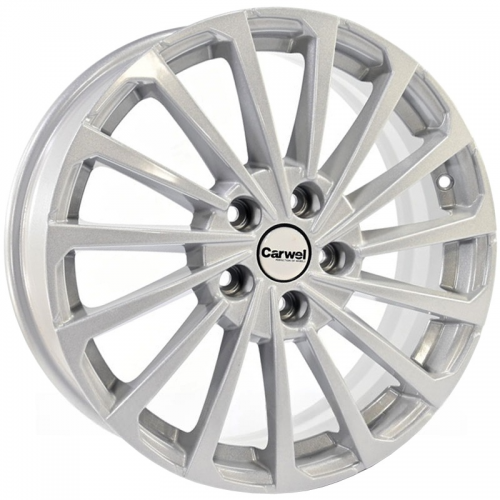 Carwel Кагра 1721 (Focus/ Kuga) 17x6.5" 5x108мм DIA 63.35мм ET 50мм SLT / Серебристый