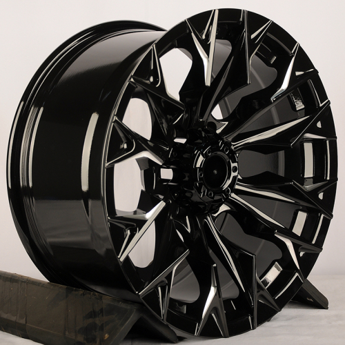 Anzoo JT227-8 18x9.0" 6x139.7 DIA 110.1мм ET 0мм Gloss Black+Milling