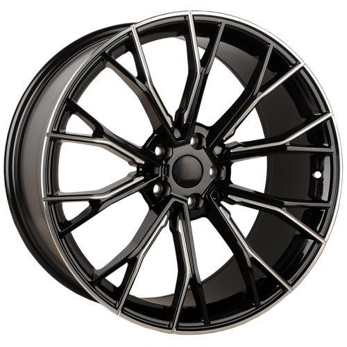 KoKo Kuture D0220 20x10.0" 5x112мм DIA 66.6мм ET 40мм Black Milled+ML