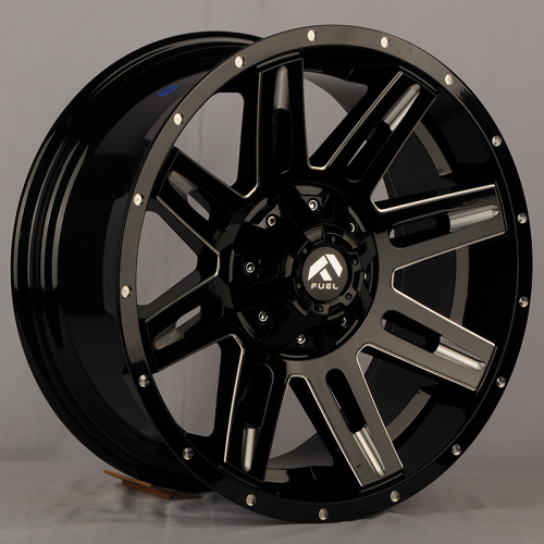 Luistone L903 20x9.0" 5x127мм DIA 77.8мм ET 0мм Gloss Black Milled