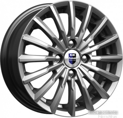 K&K Акцент 17x7" 4x100мм DIA 60.1мм ET 43мм Дарк платинум