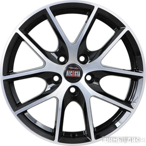 Alcasta M59 16x6.5" 5x114.3мм DIA 66.1мм ET 45мм BKF