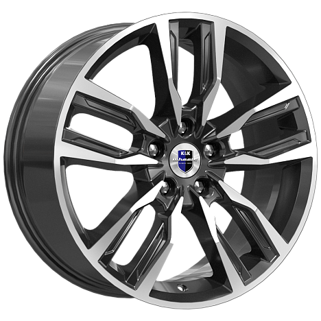 K&K KC901-mb Борэй 18x8" 5x120мм DIA 72.6мм ET 42мм алмаз чёрный / Чёрный с алмазной проточкой