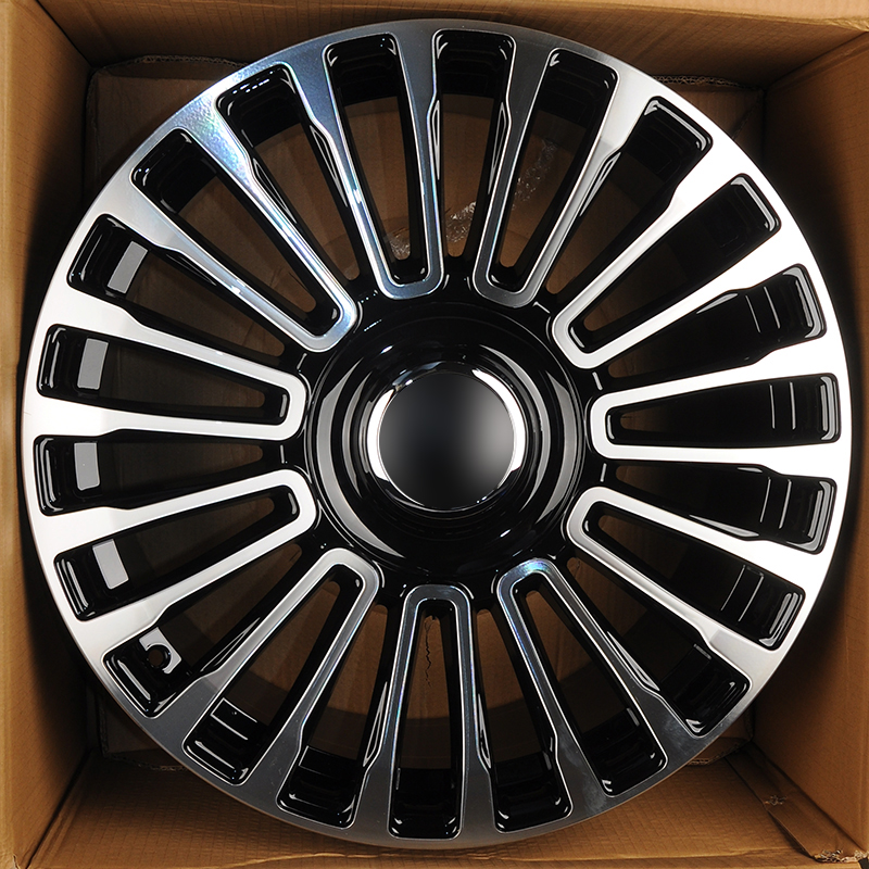 KoKo Kuture 0323 21x9.0" 5x120мм DIA 72.6мм ET 39мм BKF Black Clear