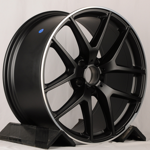 Luistone L1621 21x10.0" 5x130мм DIA 84.1мм ET 45мм Black Matt with Lip Polish