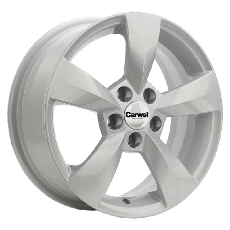 Carwel Кета 1504 (Rapid) 15x6" 5x100мм DIA 57.1мм ET 38мм SLT / Серебристый