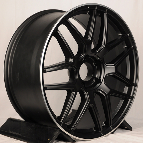 Anzoo JT092-22 22x10.0" 5x130мм DIA 84.1мм ET 36мм Satin Black Machined Lip
