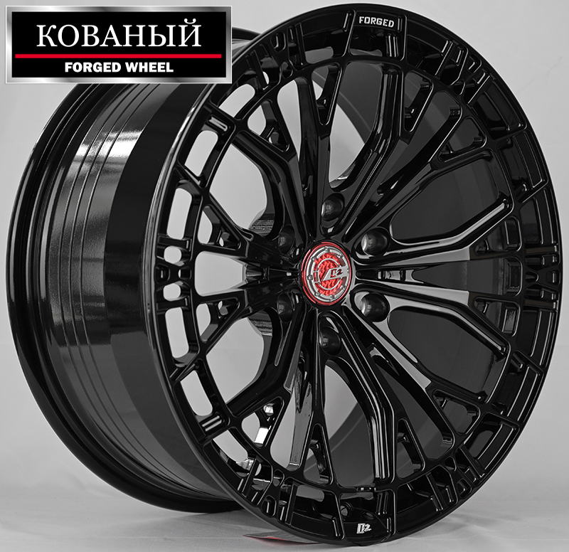 Anzoo Alpha-1 20x9.5" 6x139.7 DIA 106.1мм ET 15мм Gloss Black (Конус)