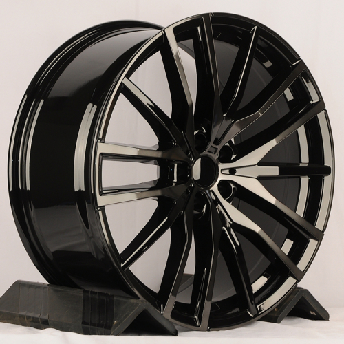 Extreme Wheels BM052 21x10.5" 5x112мм DIA 66.6мм ET 43мм BKF Black Clear