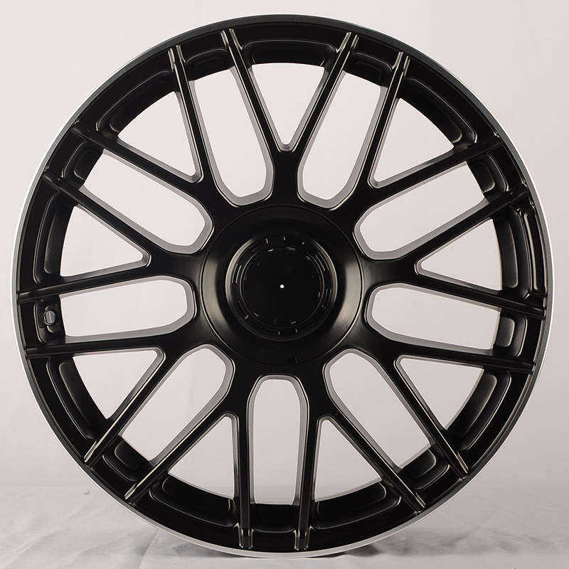 IWheel IV-346X 18x8.0" 5x112мм DIA 66.56мм ET 38мм Matte Black Machined Lip