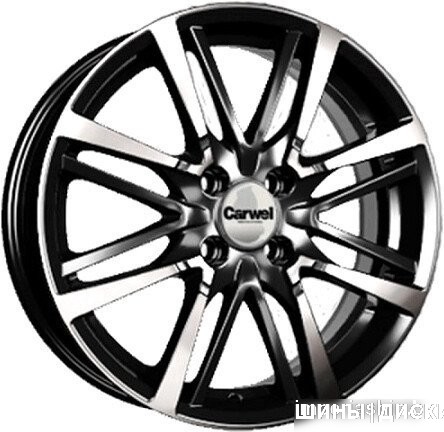 Carwel Бустах 215 16x6.5" 4x100мм DIA 60.1мм ET 41мм AB