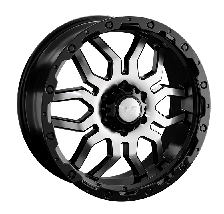 LS LS1285 20x9" 6х139.7мм DIA 106.1мм ET 20мм BKF