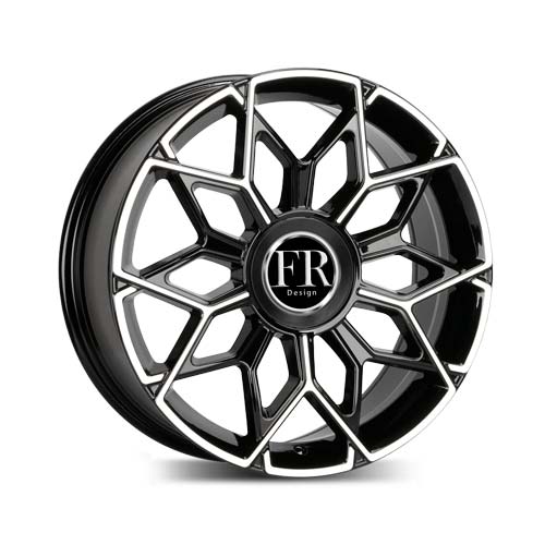 Диск FR Replica 19X8.0 5/108 ET45.5 D63.4 IVF-3167 BM (без крепежа)