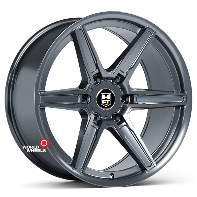 HFT 601 HFT R20 20x9.5" 6x139.7мм DIA 106.1мм ET 12мм Gunmetal (GM)