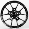 17" 5*100 7,5 ET38 57,1 ANZ-0550 Black Milling Inskription Flow Forming