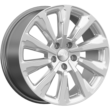 SKAD Астер 18x8" 5x115мм DIA 70.2мм ET 43мм селена / Серебристый
