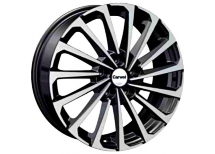 Carwel Кагра-ab 1721 (Haval F7x) 17x6.5" 5x114,3мм DIA 64.1мм ET 40мм ABT / Черный с полировкой