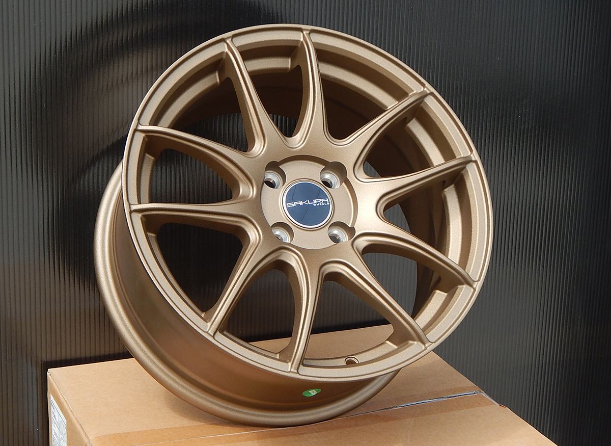 17" 4*100 7.5 ET35 67. TS-0051 MattDarkBrnz
