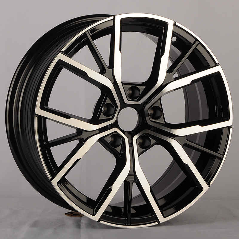 KoKo Kuture FF156 18x8.5" 5x112мм DIA 66.45мм ET 38мм Gloss Black+Maching Face