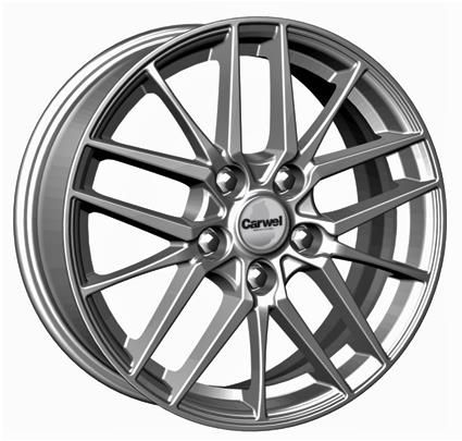 Carwel Лача-gr 16x6.5" 5x110мм DIA 65.1мм ET 38мм GR / Графитовый металлик