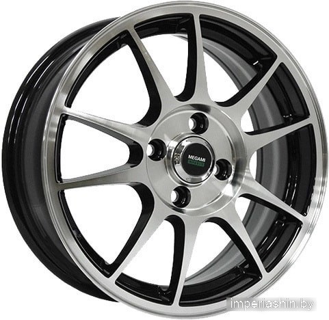 Megami MGM-5 15x6" 4x114.3мм DIA 67.1мм ET 40мм BKF