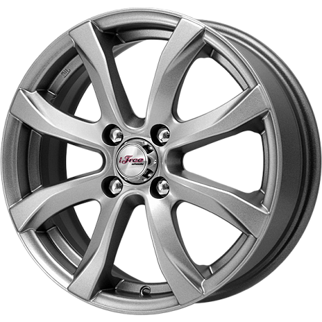 iFree KC696-hw Дайс 15x6" 4x108мм DIA 63.35мм ET 45мм Хай вэй / Графитовый