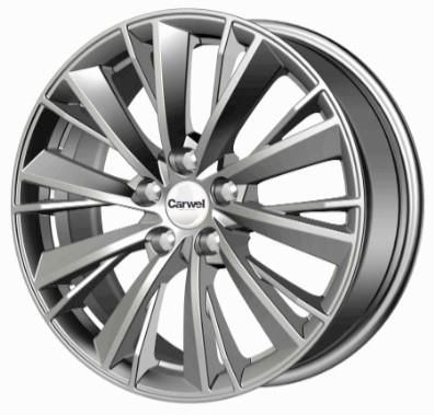 Carwel Кивиристи 17x7" 5x110мм DIA 65.1мм ET 39мм SL / Серебристый