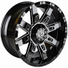 Powcan BK5261 20x9.0" 6x135мм DIA 106.1мм ET 15мм BLK MIL