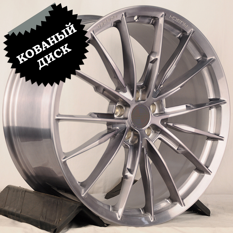 Koko Kuture 127-1 21x8.5" 5x112мм DIA 66.6мм ET 30мм Brusched Grey