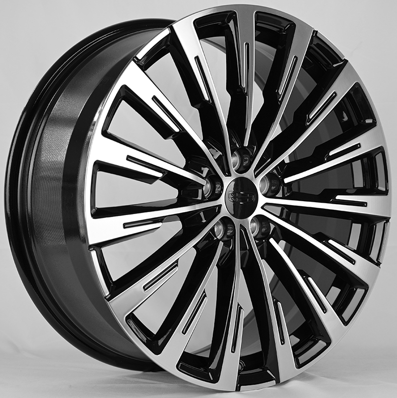 Anzoo H3360 20x8.0" 5x108мм DIA 63.4мм ET 52мм Black Machine Face