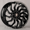 IWheel JT192-7 17x9.0" 6x139.7 DIA 110.1мм ET 0мм GB+Milling spoke Rivet holes (конус)