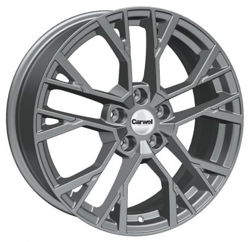 Carwel Камак-grt 1810 (Dongfeng AX7) 18x7" 5x108мм DIA 65.1мм ET 43мм GRT / Графитовый